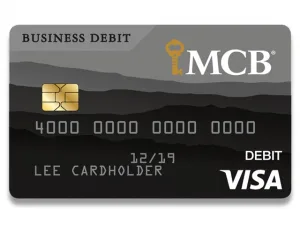 MCB Business Debit Card